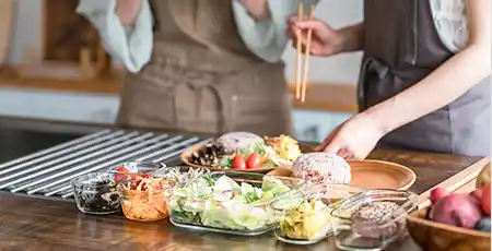 季節の料理教室の写真
